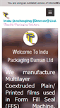 Mobile Screenshot of indupackaging.com